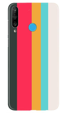 Color Pattern Mobile Back Case for Huawei P30 Lite (Design - 369)
