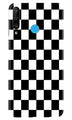 Black White Boxes Mobile Back Case for Huawei P30 Lite (Design - 372)