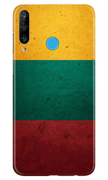Color Pattern Mobile Back Case for Huawei P30 Lite (Design - 374)