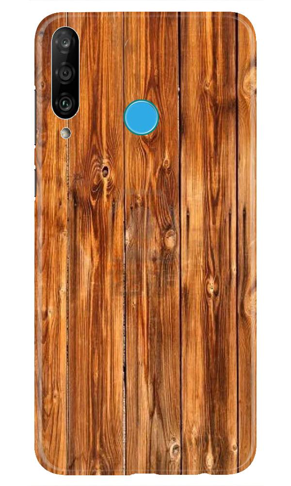 Wooden Texture Mobile Back Case for Huawei P30 Lite (Design - 376)