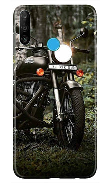 Royal Enfield Mobile Back Case for Huawei P30 Lite (Design - 384)
