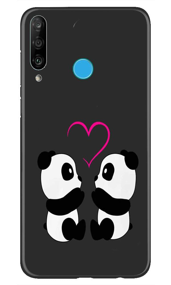 Panda Love Mobile Back Case for Huawei P30 Lite (Design - 398)