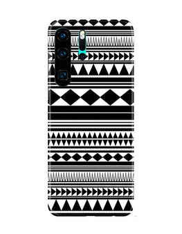 Black white Pattern Case for Huawei P30 Pro