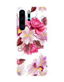 Beautiful flowers Mobile Back Case for Huawei P30 Pro (Design - 23)