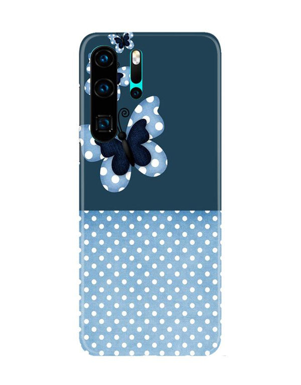 White dots Butterfly Case for Huawei P30 Pro