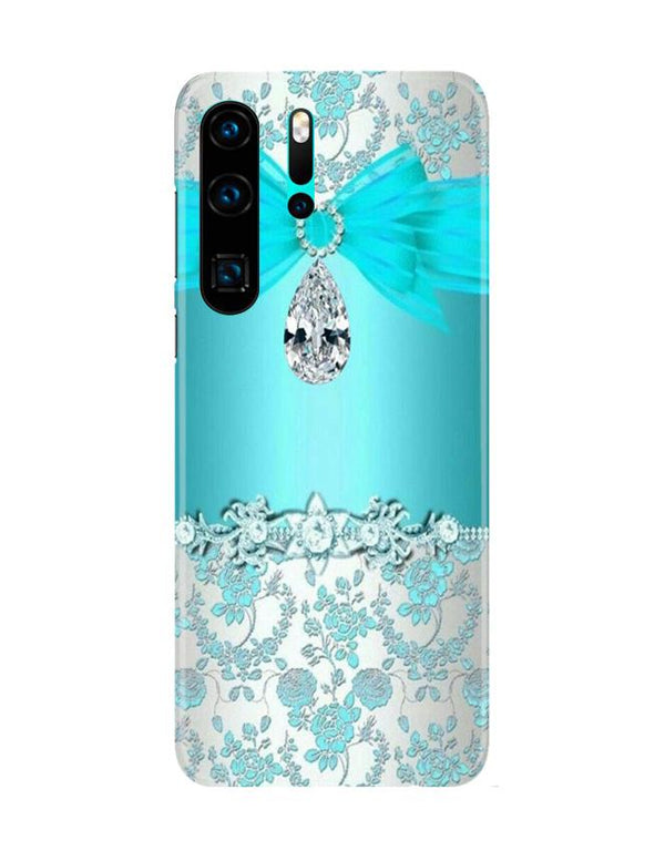 Shinny Blue Background Case for Huawei P30 Pro