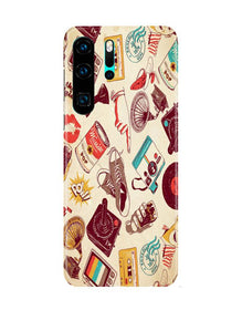 Vintage Mobile Back Case for Huawei P30 Pro (Design - 35)