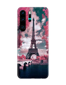 Eiffel Tower Mobile Back Case for Huawei P30 Pro  (Design - 101)