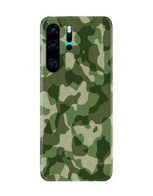 Army Camouflage Mobile Back Case for Huawei P30 Pro  (Design - 106)