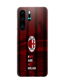 AC Milan Mobile Back Case for Huawei P30 Pro  (Design - 155)