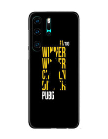 Pubg Winner Winner Mobile Back Case for Huawei P30 Pro  (Design - 177)