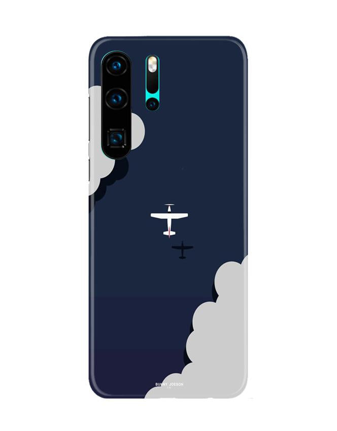 Clouds Plane Case for Huawei P30 Pro (Design - 196)