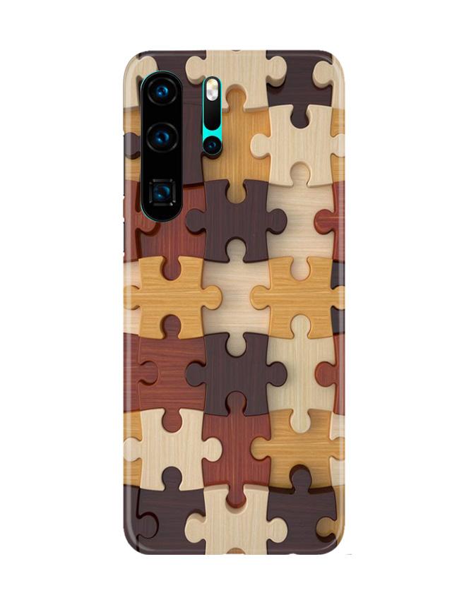 Puzzle Pattern Case for Huawei P30 Pro (Design No. 217)