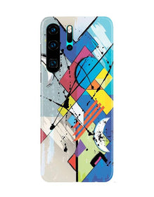 Modern Art Mobile Back Case for Huawei P30 Pro (Design - 235)