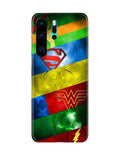 Superheros Logo Case for Huawei P30 Pro (Design No. 251)