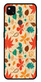 Leafs Design Metal Mobile Case for Google Pixel 4A   (Design No -14)