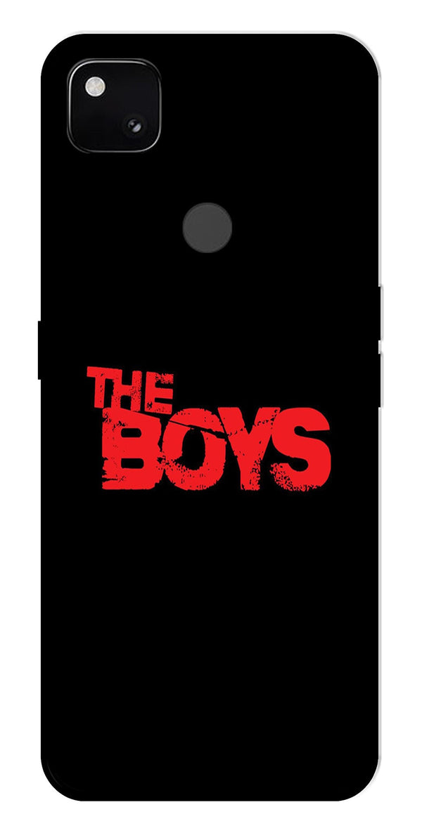 The Boys Metal Mobile Case for Google Pixel 4A   (Design No -44)