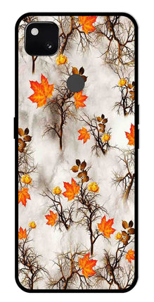 Autumn leaves Metal Mobile Case for Google Pixel 4A
