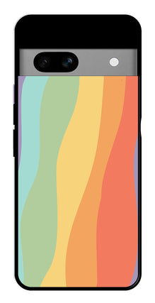 Muted Rainbow Metal Mobile Case for Google Pixel 6a