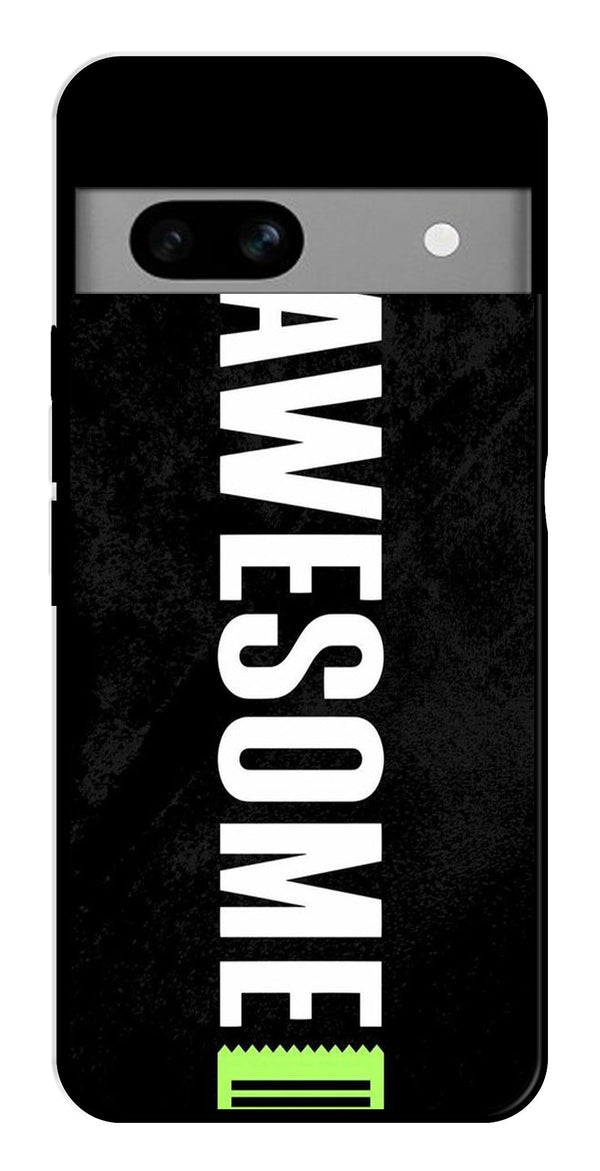 Awesome Metal Mobile Case for Google Pixel 6a   (Design No -33)