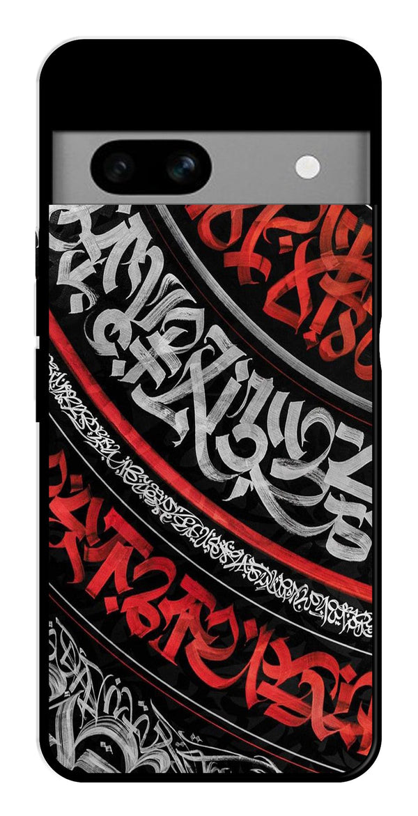 Qalander Art Metal Mobile Case for Google Pixel 6a   (Design No -49)