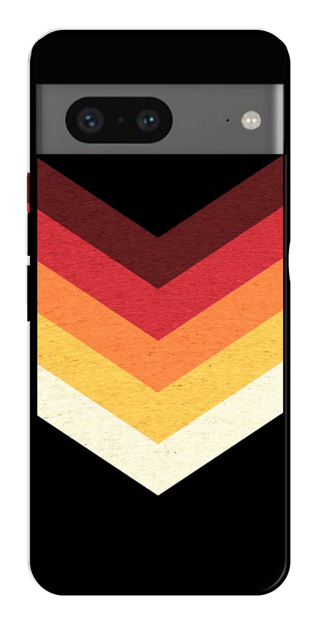 MultiColor Arrow Metal Mobile Case for Googel Pixel 7   (Design No -04)