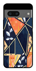 Marble Design Metal Mobile Case for Googel Pixel 7   (Design No -07)