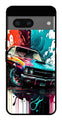 Vintage Car Metal Mobile Case for Google Pixel 7   (Design No -29)