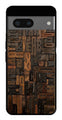 Alphabets Metal Mobile Case for Google Pixel 7   (Design No -32)