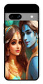 Lord Radha Krishna Metal Mobile Case for Google Pixel 7a   (Design No -01)