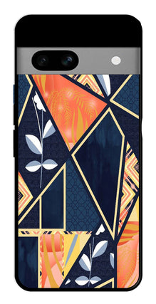 Marble Design Metal Mobile Case for Google Pixel 7a