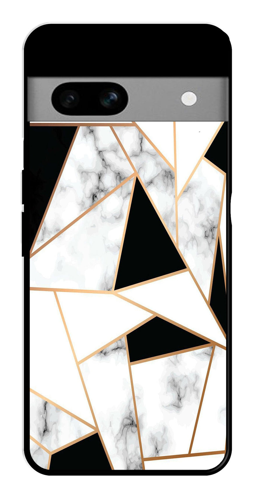 Marble Design2 Metal Mobile Case for Google Pixel 7a   (Design No -08)