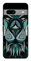 Lion Pattern Metal Mobile Case for Google Pixel 7a   (Design No -40)