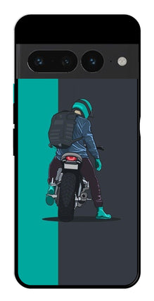 Bike Lover Metal Mobile Case for Google Pixel 7 Pro