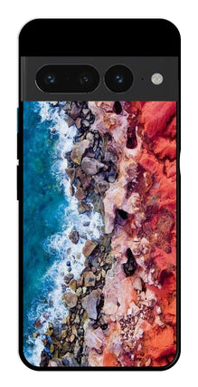 Sea Shore Metal Mobile Case for Google Pixel 7 Pro