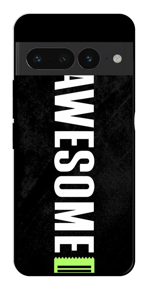 Awesome Metal Mobile Case for Google Pixel 7 Pro   (Design No -33)