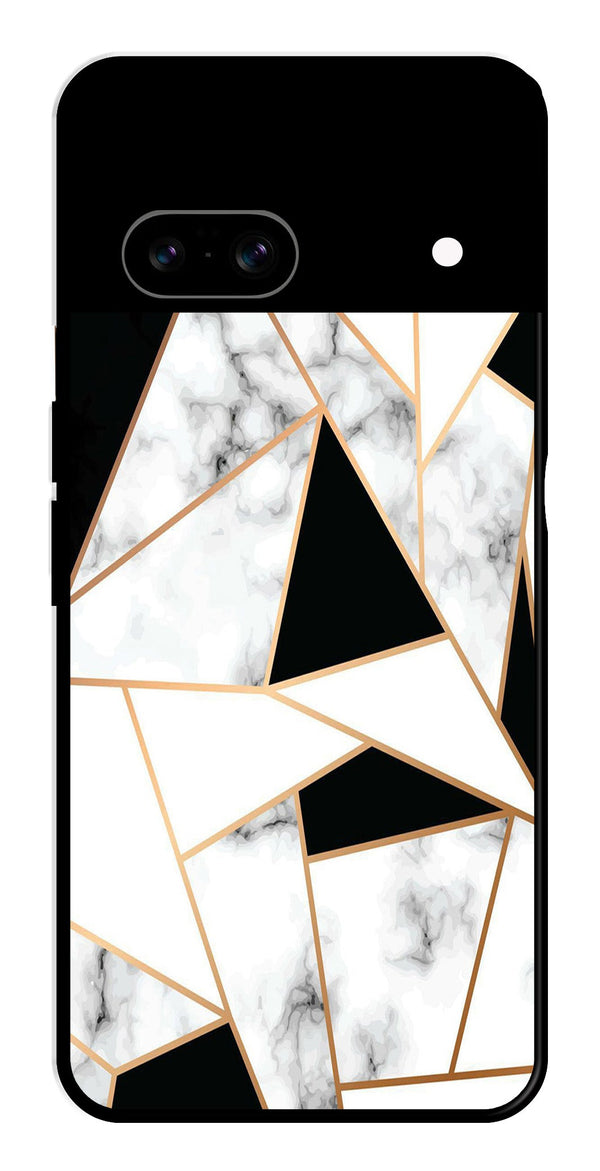 Marble Design2 Metal Mobile Case for Google Pixel 8   (Design No -08)