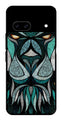 Lion Pattern Metal Mobile Case for Google Pixel 8   (Design No -40)