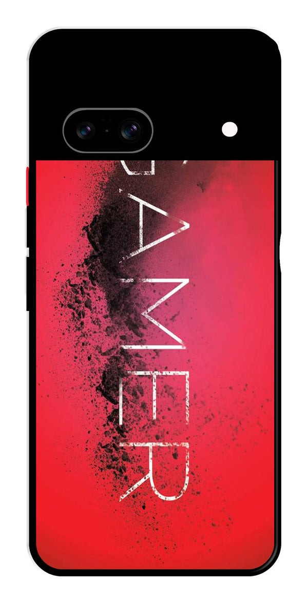 Gamer Pattern Metal Mobile Case for Google Pixel 8   (Design No -41)