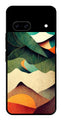 MultiColor Pattern Metal Mobile Case for Google Pixel 8   (Design No -43)