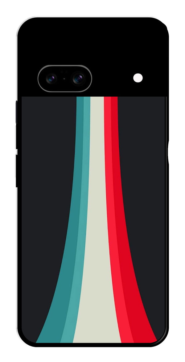 Modern Art Colorful Metal Mobile Case for Google Pixel 8   (Design No -48)