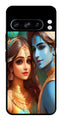 Lord Radha Krishna Metal Mobile Case for Google Pixel 8 Pro   (Design No -01)