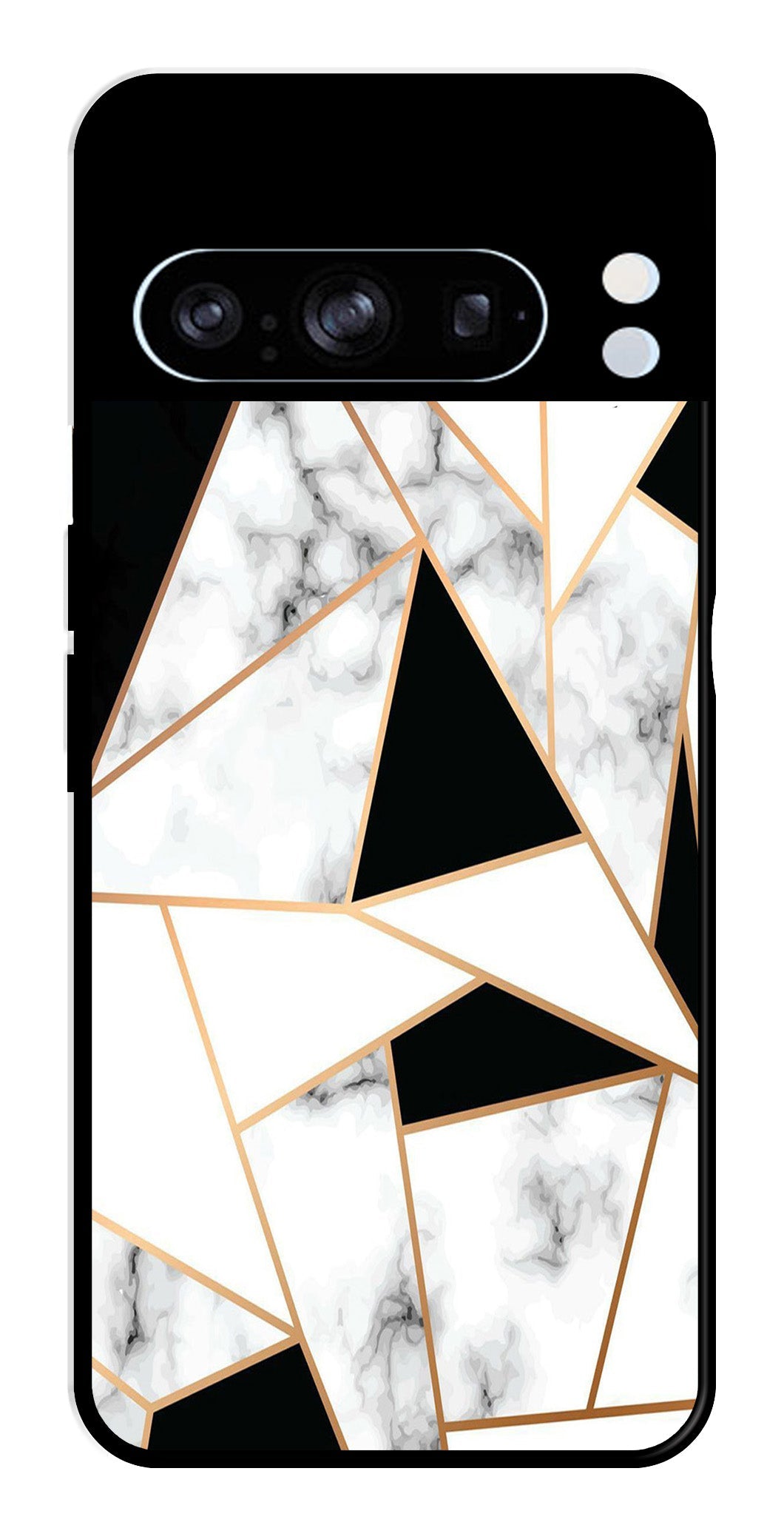 Marble Design2 Metal Mobile Case for Google Pixel 8 Pro   (Design No -08)