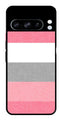 Pink Pattern Metal Mobile Case for Google Pixel 8 Pro   (Design No -23)