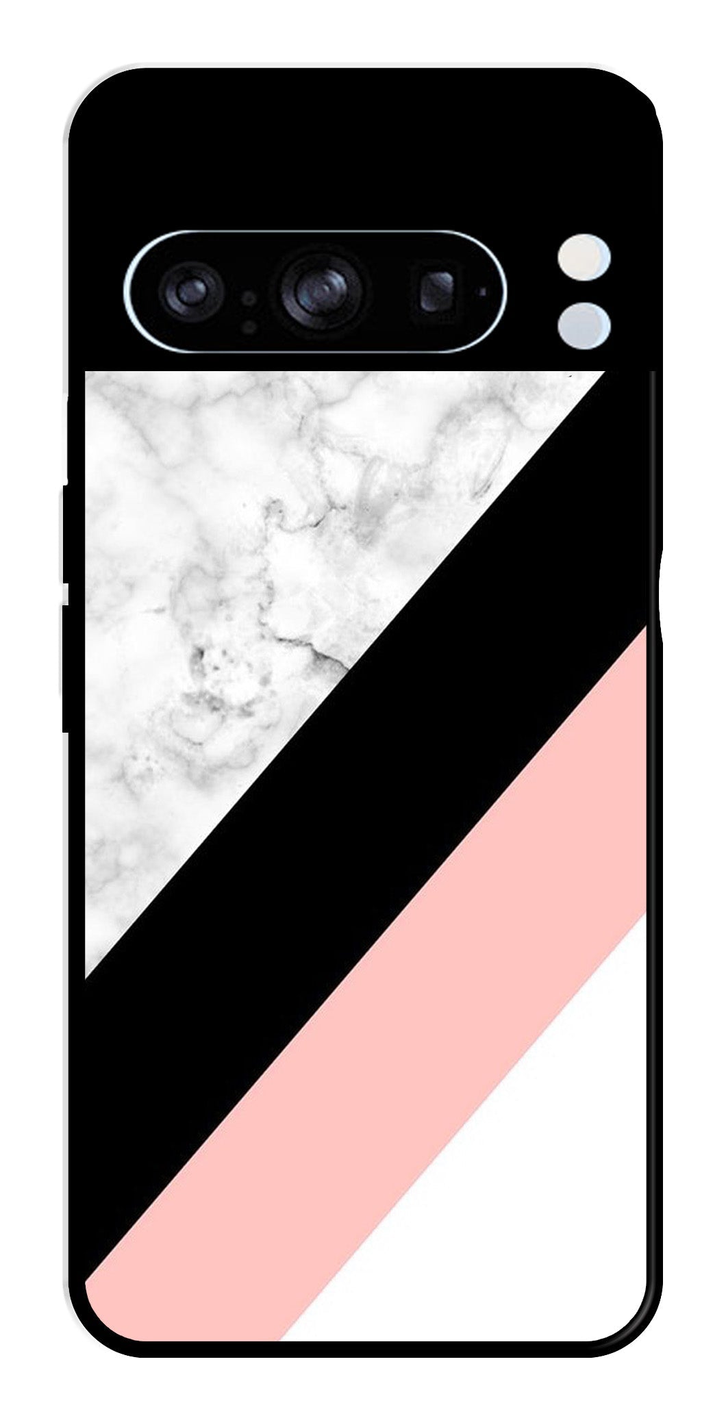 Marble Design Metal Mobile Case for Google Pixel 8 Pro   (Design No -24)