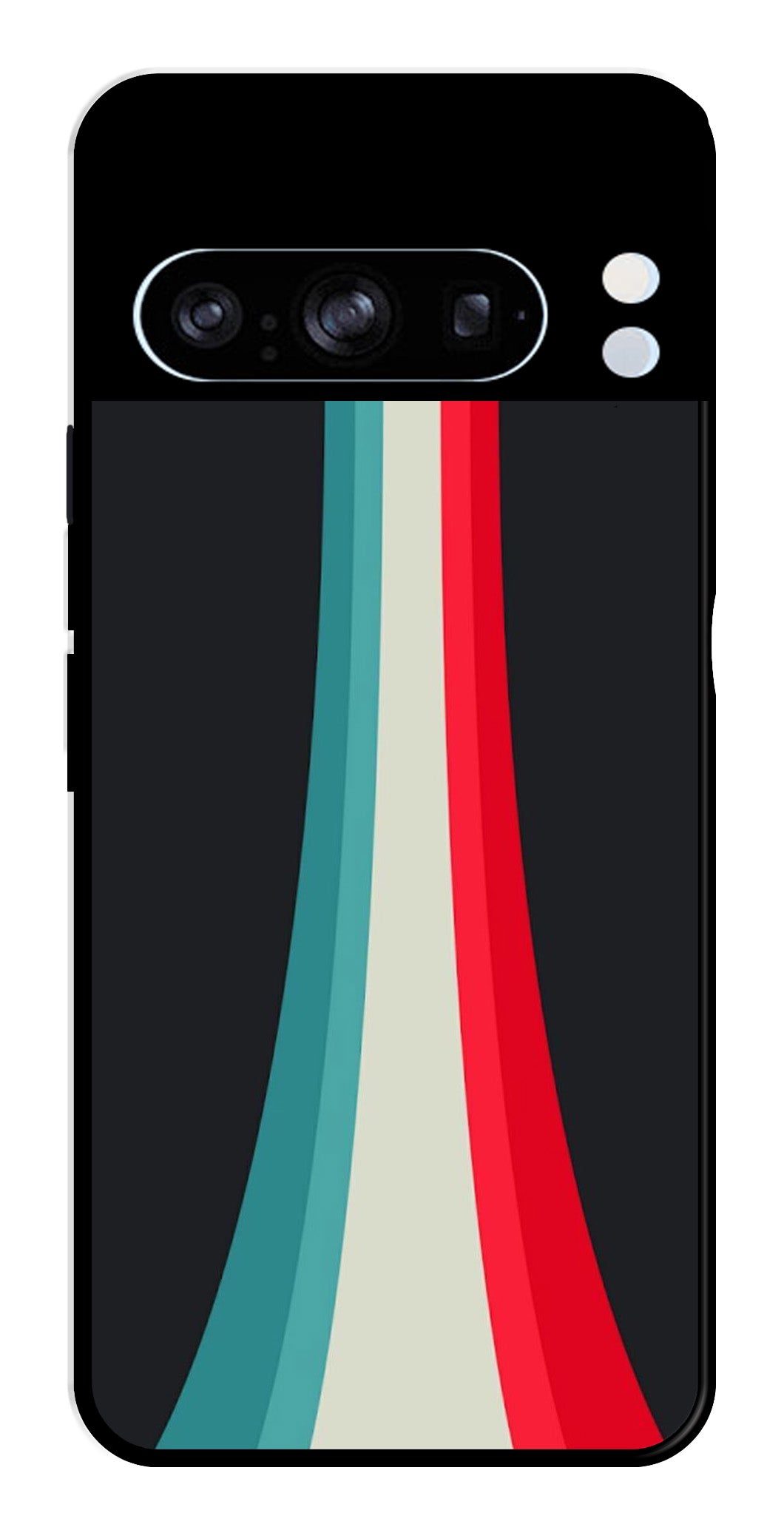 Modern Art Colorful Metal Mobile Case for Google Pixel 8 Pro   (Design No -48)