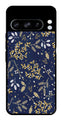 Floral Pattern  Metal Mobile Case for Google Pixel 8 Pro   (Design No -52)