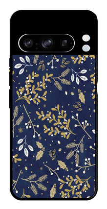 Floral Pattern  Metal Mobile Case for Google Pixel 8 Pro