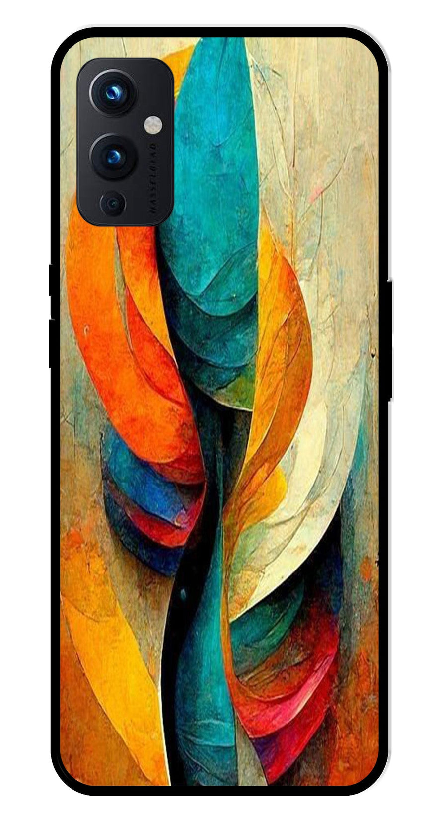Modern Art Metal Mobile Case for OnePlus 9