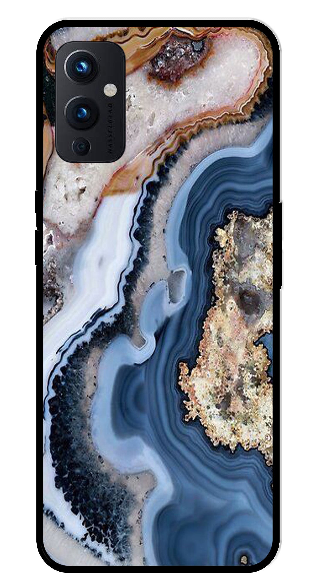 Marble Design Metal Mobile Case for OnePlus 9
